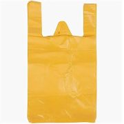 Пакет-майка 300*550мм 25мкм, желтая / 100шт / 1000шт